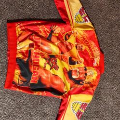 Vintage Hulk Hogan WWF Chalk Line Jacket Size L