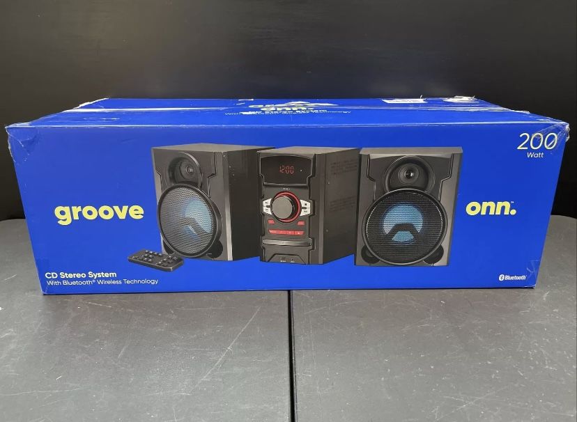 Onn 200w Bluetooth Cd Stereo System