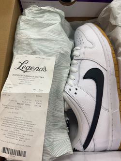Nike SB Dunk Low White Gum Sneakers 11M