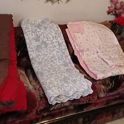 Twin Bed Sheets With Pillow Case And 1 Brown Comforter 