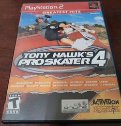 Tony Hawk Pro Skater 4 Tested& CIB Playstation 2