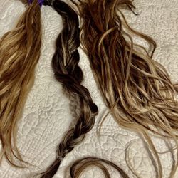 Beautiful, Healthy Human Hair For Hair Extensions 