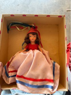 Vintage glass dolls