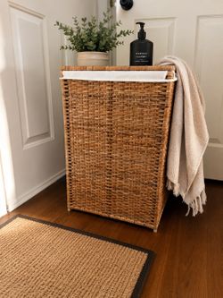 Wicker hamper