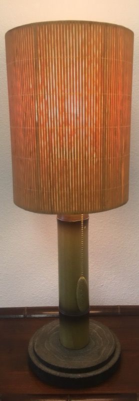 Cabana Joe’s🌴Hawaiian Tropical 🌴 Style Bamboo Tiki Bar Style Table Lamp