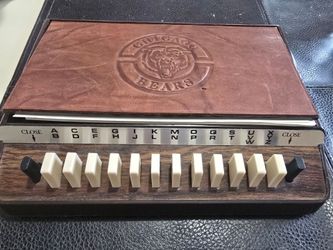 CHICAGO BEARS VINTAGE ROLIDEX  ORGANIZER