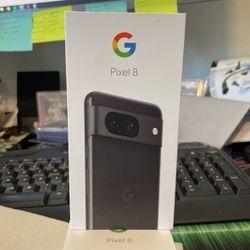 Google Pixel 8 New Sealed Verizon Obsidian 128GB