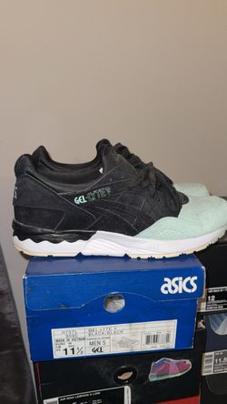 ASICS Gel-Lyte V Black Mint Men’s Size 11.5 Athletic Shoes