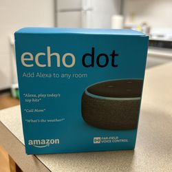 Amazon Echo Dot (Brand New)