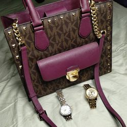 Michael Kors Watches And Bag 