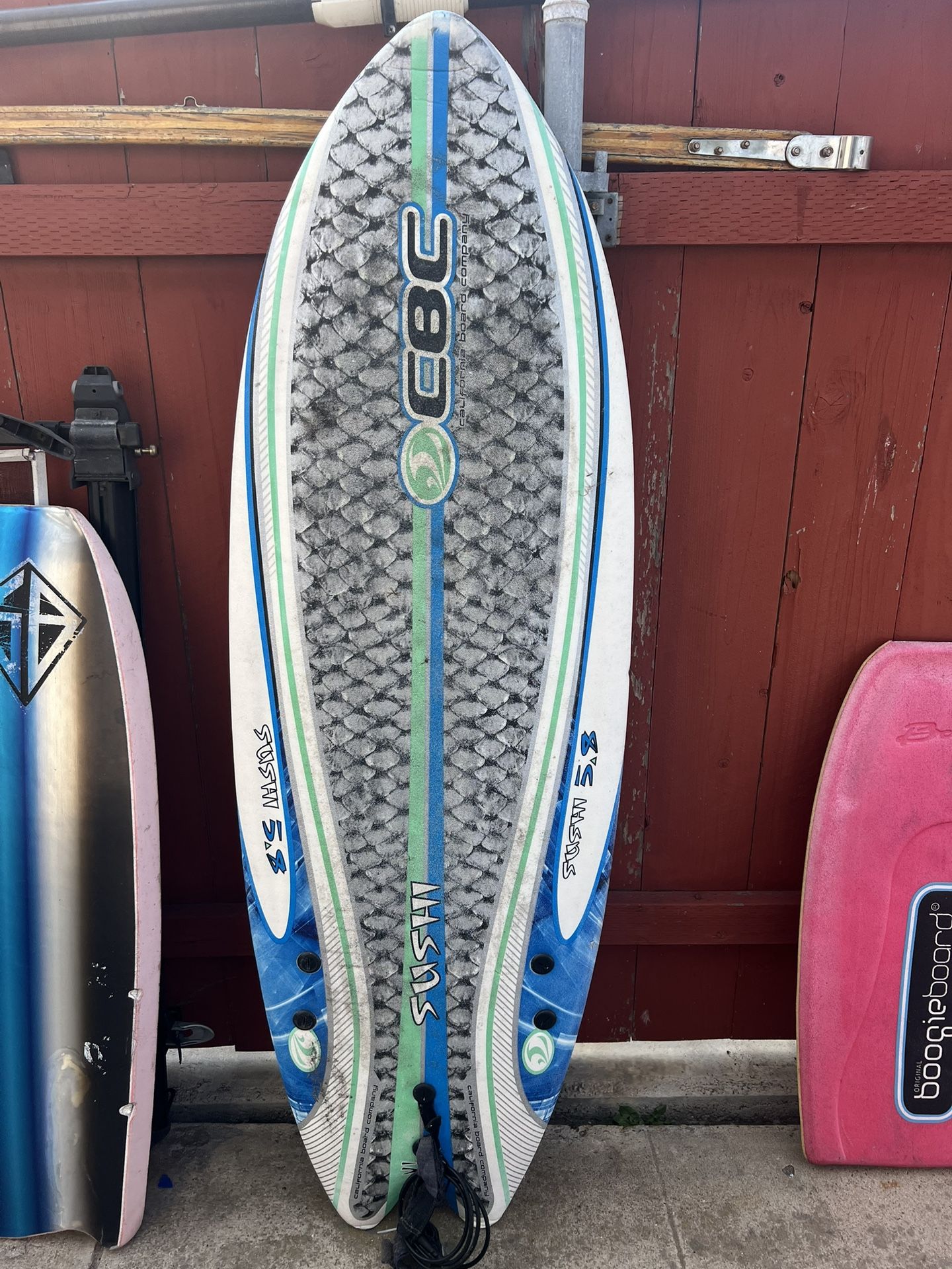 Soft Top surfboard CBC Sushi Fish