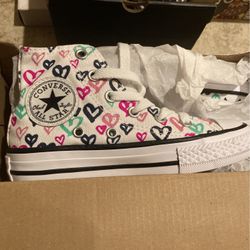 Girls, converse shoes, size 11