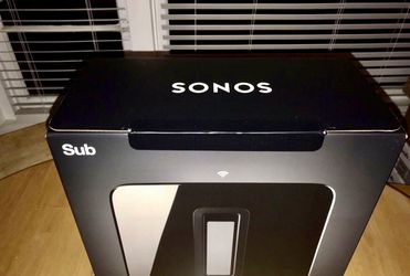 Sonos Sub Gen 3 Black Brand New In Box Price includes sales Sale in Angeles, CA - OfferUp