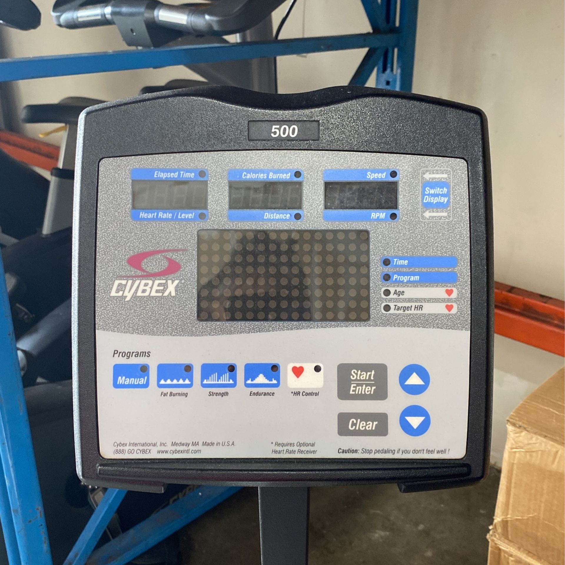 Cybex 500 Recumbent Bike