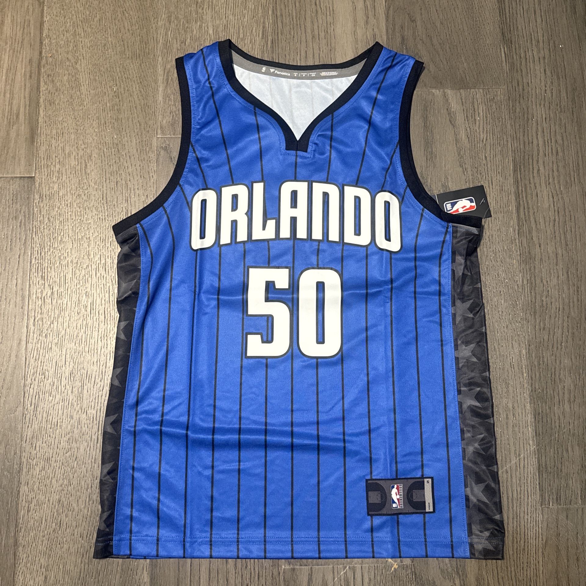 NBA Orlando Magic ‘Cole Anthony’ Jersey (New, Authentic) (Retails for $80) (Size: Men’s Small) Fast Break - Statement Edition - Blue