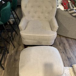 Chair And Ottoman 