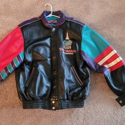 Trump TAJMAHAL CASINO Leather Jacket 