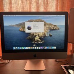 Apple iMac 21.5” (Late 2013) — SSD — Fresh macOS Install