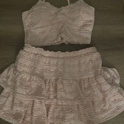 2 Piece Women’s Skirt Outfit 