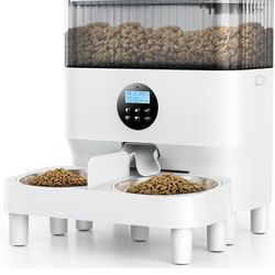 Automatic Double Pet Feeder