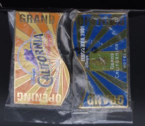 Disney Cast Exclusive Grand Californian Hotel Opening 2 Set LE 2000 Pin (C9)