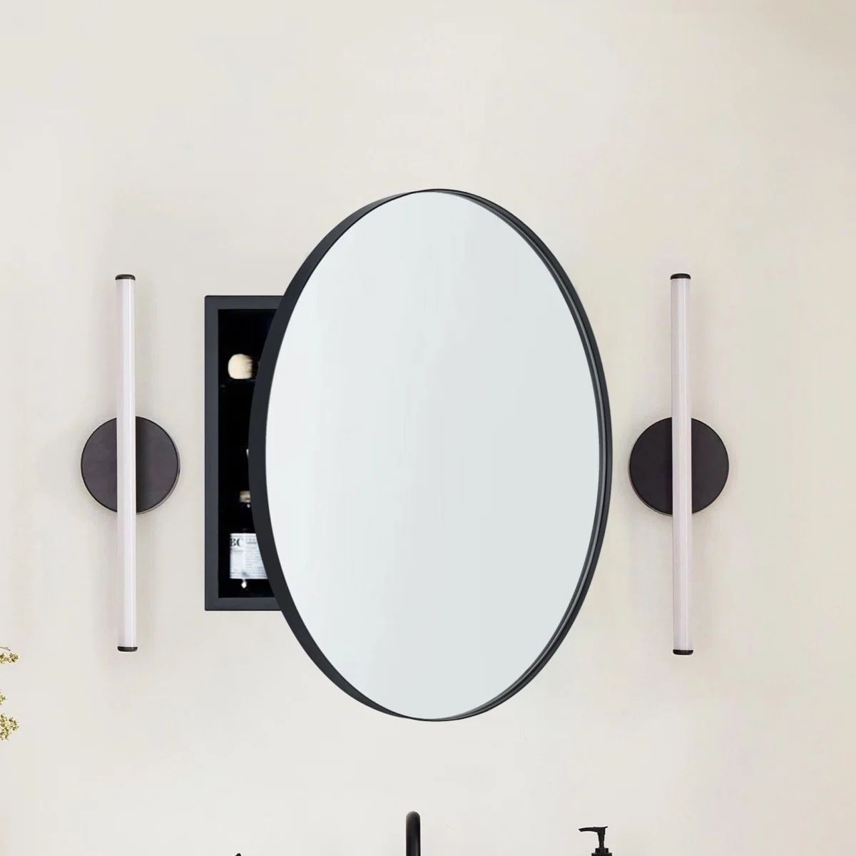 Circular Bathroom Mirror
