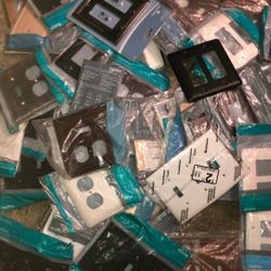 I Have Over 50 Light Covers And Sockets Cover One Dollar Each Or 60 For All