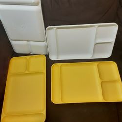 Vintage Tupperware Trays Set Of 4