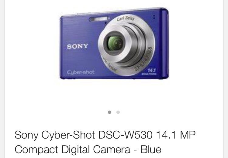 Sony Cyber-Shot, DSC-W530, Digital Camera