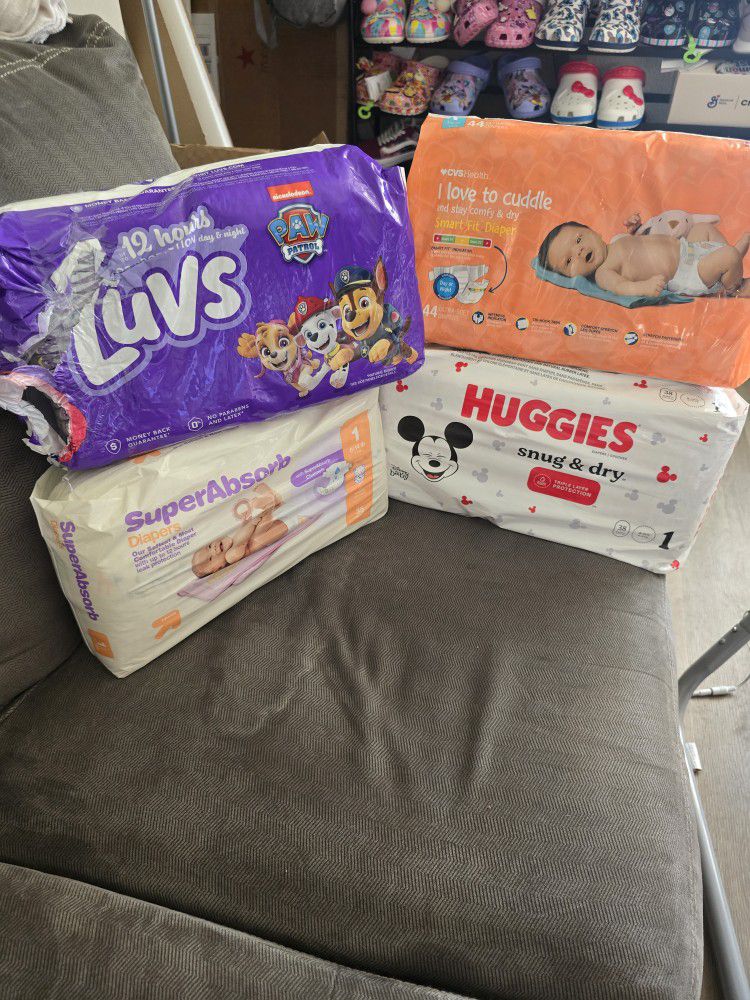Baby Diapers (SIZE 1)
