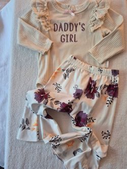 Baby Girl 2-Piece Outfit Set,  Size 6-9 months, Tahari