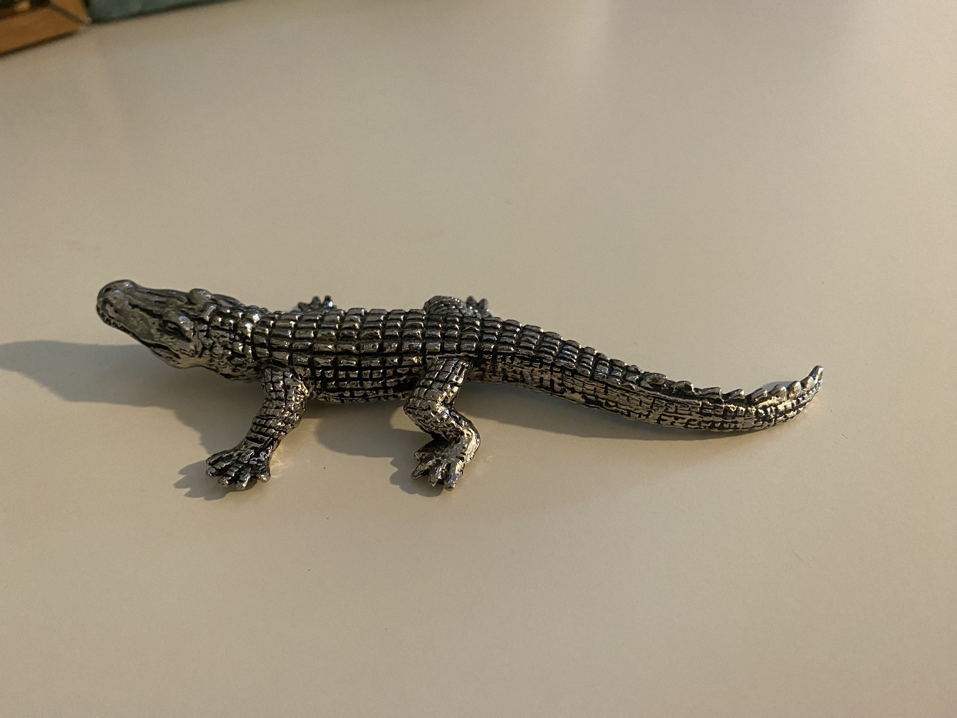 Alligator - Tribal Spirit (Pewter) 5.5 Inches