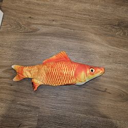 Plush Electric Flopping Fish Cat Toy
