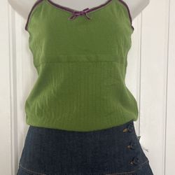 Latina Life Top And Papaya Jean Skirt 