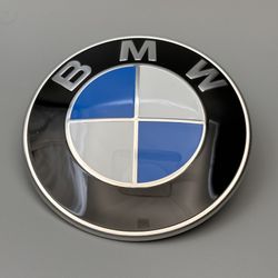 Genuine BMW Trunk Roundel, Emblem (51-14-7-499-154), 82mm