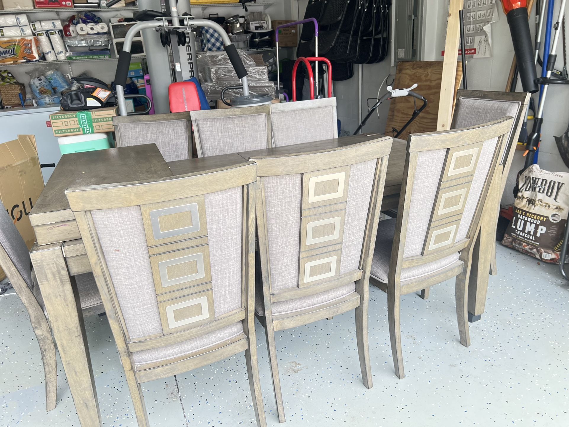Dining Table With 8 Chairs