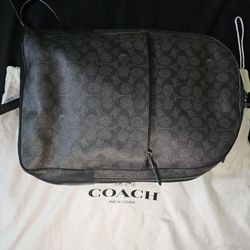 COACH Leather Backpack