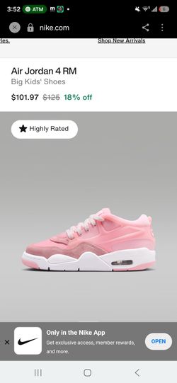 Air Jordan 4 RM size 7y
