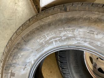 1x ST trailer tire 235x80 -16 10 ply $48 each