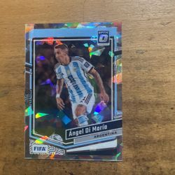 2024 DONRUSS OPTIC ANGEL DI MARIA CRACKED ICE CARD