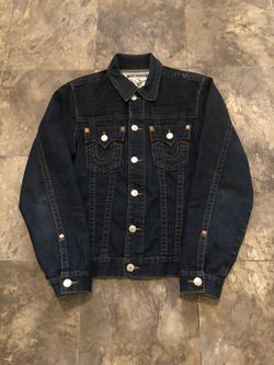True religion jean jacket size L
