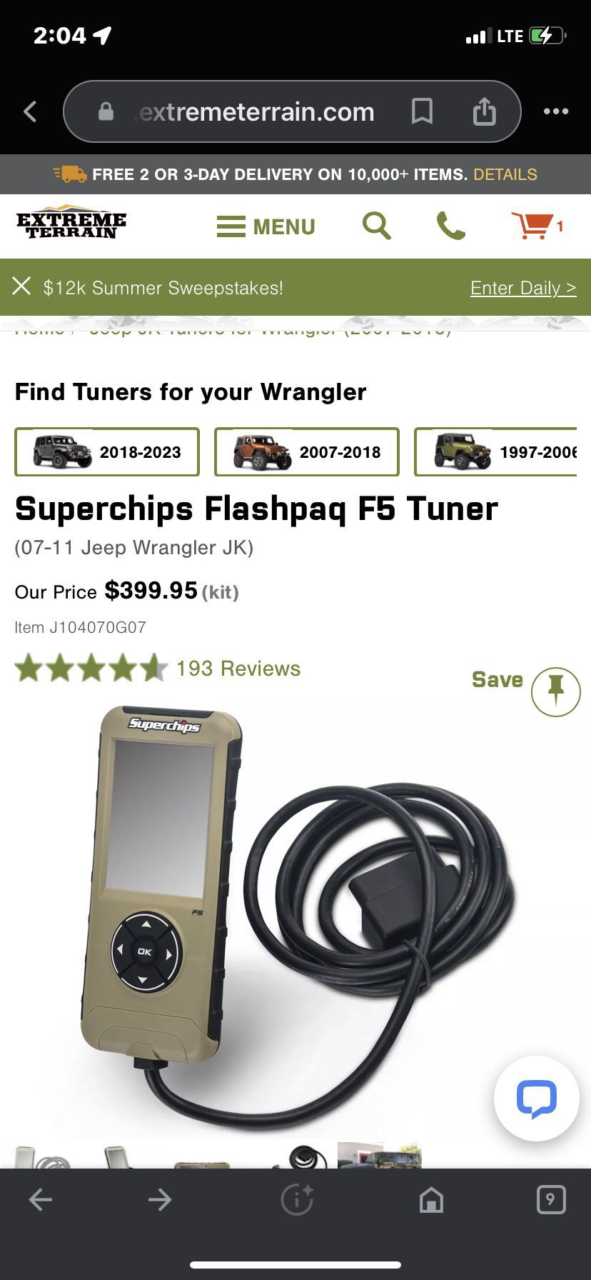Diagnostic tool, just for jeeps