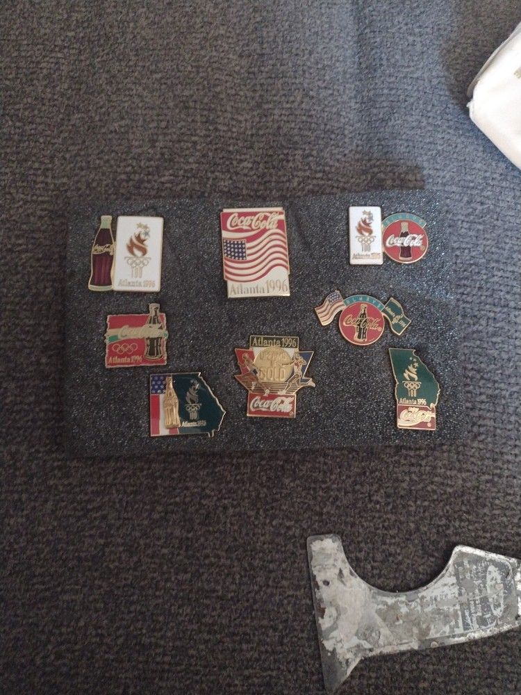 Coca Cola 1996 Olympics Pins