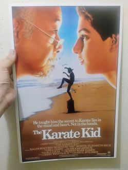 12x18 karate kid poster