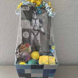 Talking clone trooper Easter basket
