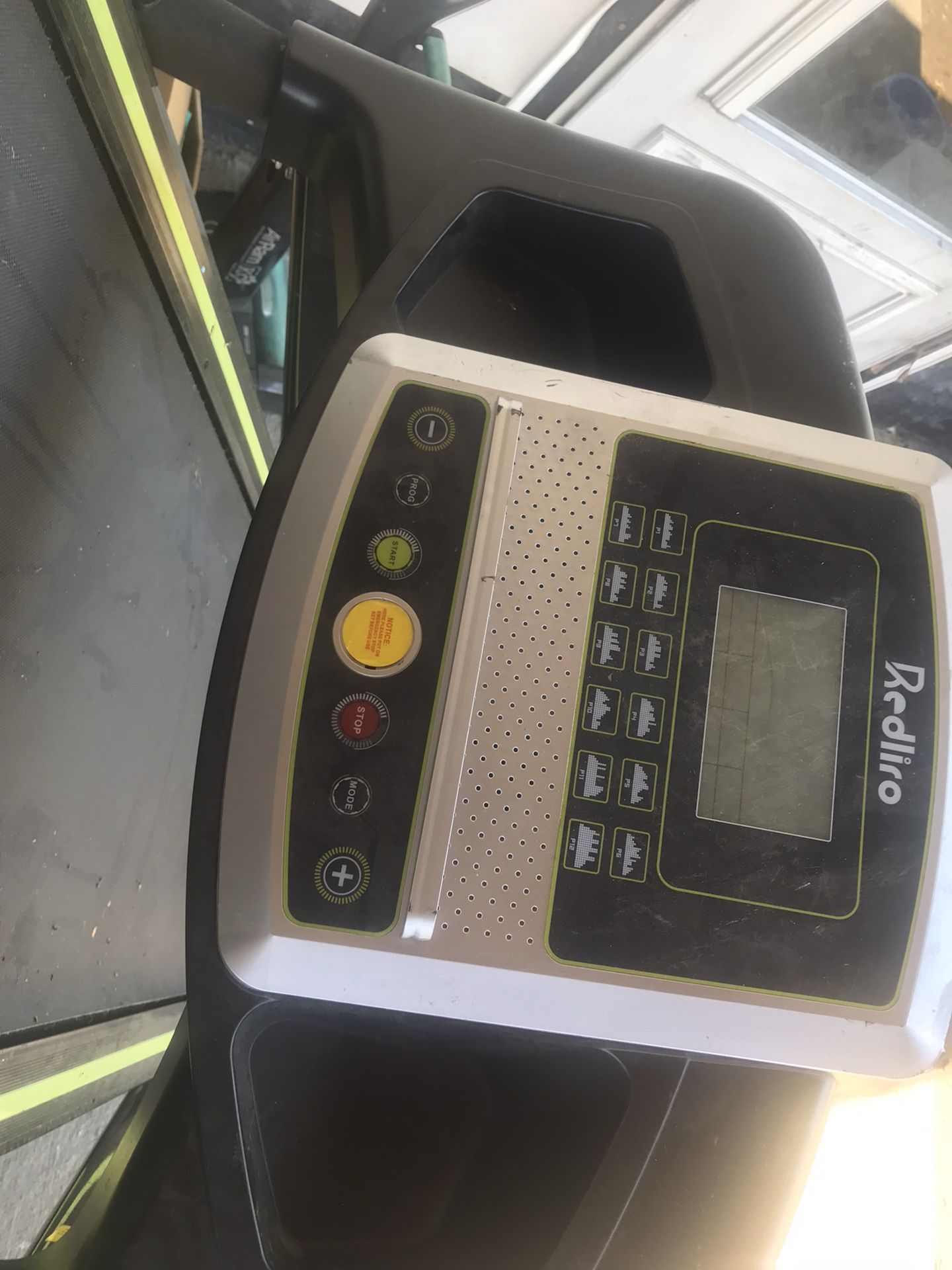Redliro Treadmill with Long Handrails