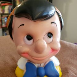 Pinocchio Bank 1971 From Play Pal Plastics Inc