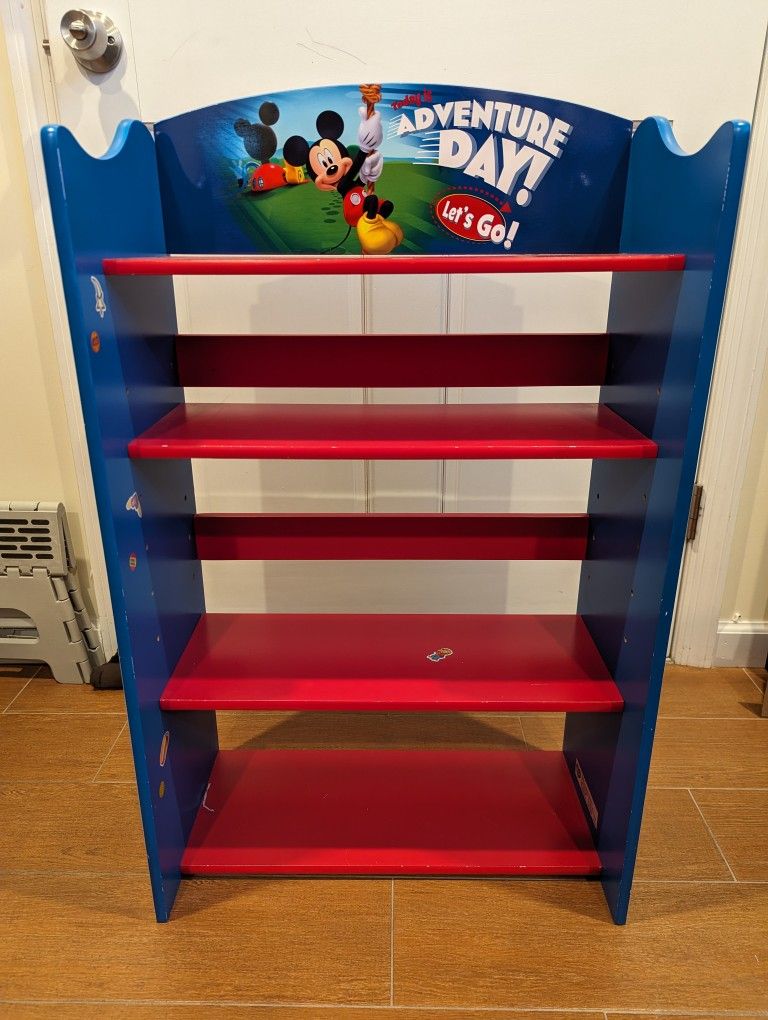 Disney Mickey Mouse Today Is Adventure Day Kids Bookshelf
