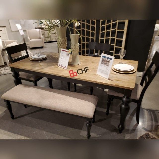 6 Pc Dining Table Set 