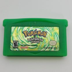 Pokemon Leaf Green For Nintendo Gameboy Advance 
